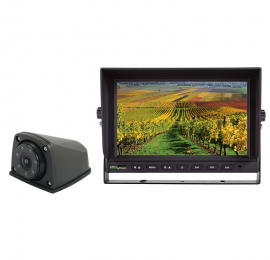 Kit rétrovision HD grand angle 165° écran 9"