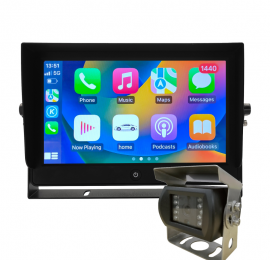 Kit rétrovision multimédia Visiotrack HD 120° écran 10,1"