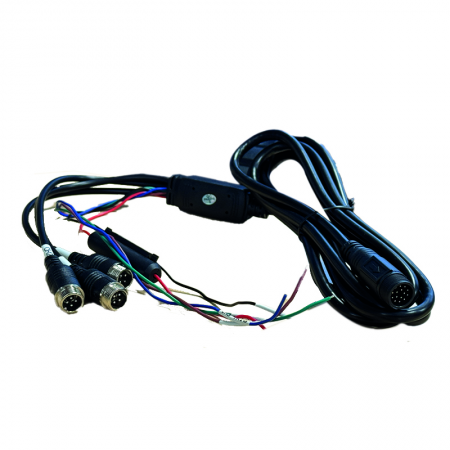 Câble d'alimentation pour écran HD 9" Visiotrack - 14984 - Câble d'alimentation pour écran HD 9" Visiotrack