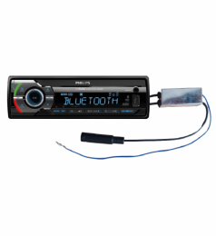 Pack autoradio avec splitter d'antenne FM/DAB Philips