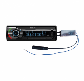 Pack autoradio avec splitter d'antenne FM/DAB Philips
