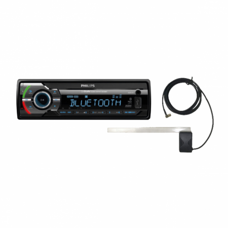 Pack autoradio avec antenne DAB Patch Philips - 15000 - Pack autoradio avec antenne DAB Patch Philips
