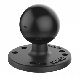 Base ronde + rotule d.1,5" RAM en vrac / à l'unité