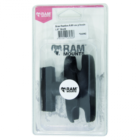 Bras de fixation 8,89cm pour rotule d.1,5" RAM sous blister / à l'unité - 15015 - Bras de fixation 8,89cm pour rotule d.1,5" RAM sous blister / à l'unité