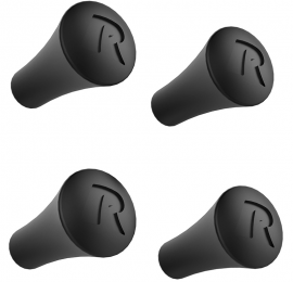 Lot de 4 capuchons caoutchouc pour support RAM X-Grip