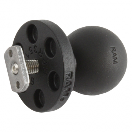 Base pour écran vidéo T slot + rotule d.1" RAM en vrac / à l'unité - 15037 - Base pour écran vidéo T slot + rotule d.1" RAM en vrac / à l'unité