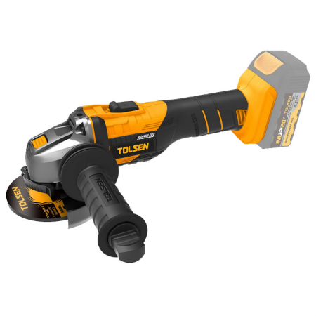 Meuleuse d'angle Pro 125mm 20V sans fil sans batterie Tolsen - 15189 - Meuleuse d'angle Pro 125mm 20V sans fil sans batterie Tolsen