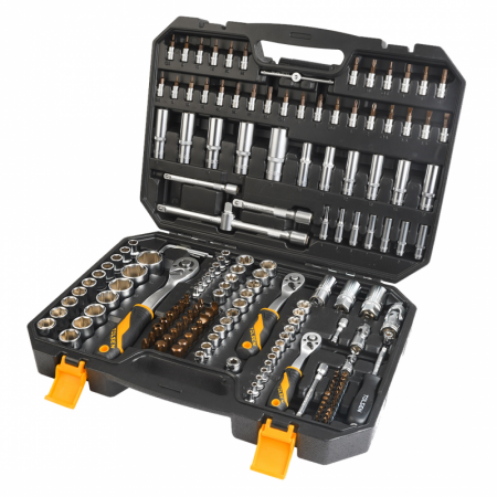 Coffret à douilles Pro 1/4" 3/8" 1/2" - 175 pièces Tolsen - 15195 - Coffret à douilles Pro 1/4" 3/8" 1/2" - 175 pièces Tolsen