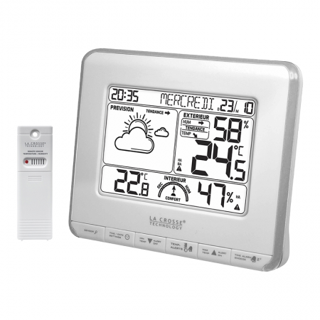 Station météo avec prévision et 1 capteur - 15199 - Station météo avec prévision et 1 capteur