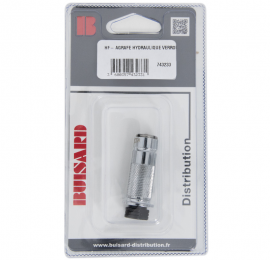 Agrafe hydraulique 53mm verrouillable Snapstar Umeta sous blister / à l'unité