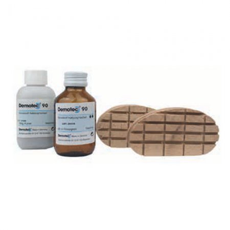 Demotec 90 Kit 2 traitements (liquide+poudre+2 semelles bois) - 15472 - Demotec 90 Kit 2 traitements (liquide+poudre+2 semelles bois)