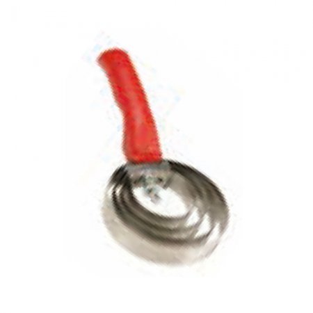 Etrille ronde en métal dents fines poignée plastique Iaber - 15493 - Etrille ronde en métal dents fines poignée plastique Iaber