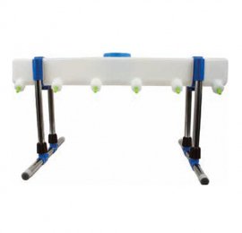 Seau d'ô allaitement multiple linéaire Ba-Feed 9L pour agneaux/chevreaux 6 postes