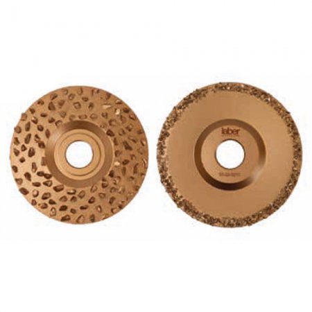 Disque de parage abrasif Iaber d.115mm - 15538 - Disque de parage abrasif Iaber d.115mm doube face granulosité 30/10