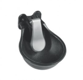 Abreuvoir fonte 1,45L pour bovins/équins avec palette inox G 1/2"