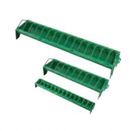 Mangeoire à barre plastique avec grille