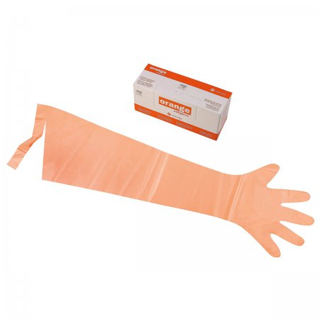 Gant vétérinaire Orange Softglove / Lot de 100 pièces - 15599 - Gant vétérinaire Orange Softglove / Lot de 100 pièces