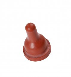 Tétine pour agneaux caoutchouc rouge pour seau 8L / Lot de 6 pièces