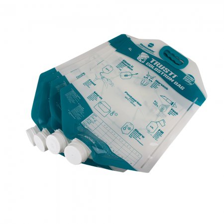 Sac plastique Antahi pour colostrum et accessoires - 15686 - Sac plastique réutilisable Antahi pour congélation/administration colostrum 4L / Lot de 10 pièces