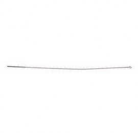 Brosse longue fine inox pour nettoyage tube de sac colostrum Antahi