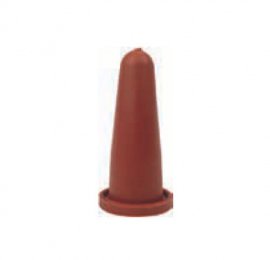 Tétine de rechange 90mm trou 4mm rouge pour socles Evo/Flat/base lourde