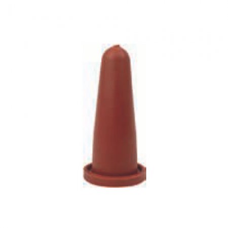 Tétine de rechange 90mm trou 4mm rouge pour socles Evo/Flat/base lourde - 15702 - Tétine de rechange 90mm trou 4mm en caoutchouc naturel rouge (SHORE 50) pour socles Evo/Flat/base lourde