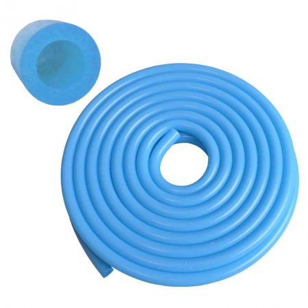 Rouleau tuyau silicone bleu - 221717 - Rouleau tuyau silicone bleu 20m d.7x13,5mm
